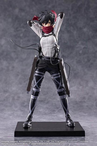 Mikasa Ackerman (The Final Season Ver.) Oshi Works Attack on Titan Figure Kotobukiya