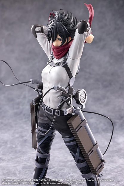 Mikasa Ackerman (The Final Season Ver.) Oshi Works Attack on Titan Figure Kotobukiya