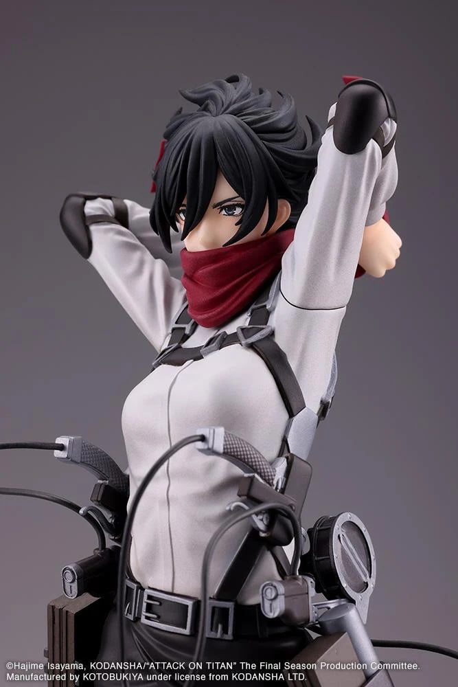 Mikasa Ackerman (The Final Season Ver.) Oshi Works Attack on Titan Figure Kotobukiya