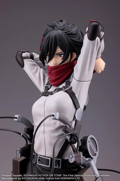 Mikasa Ackerman (The Final Season Ver.) Oshi Works Attack on Titan Figure Kotobukiya