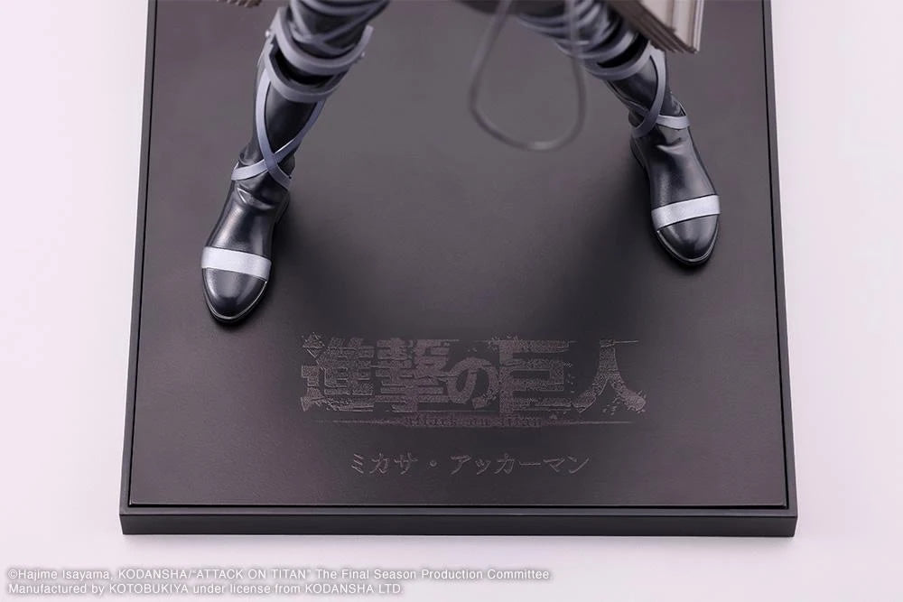 Mikasa Ackerman (The Final Season Ver.) Oshi Works Attack on Titan Figure Kotobukiya
