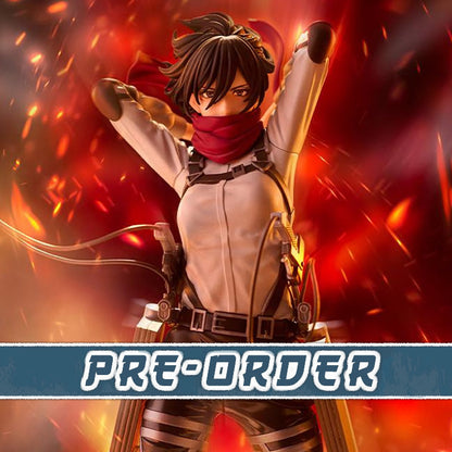 Mikasa Ackerman (The Final Season Ver.) Oshi Works Attack on Titan Figure Kotobukiya