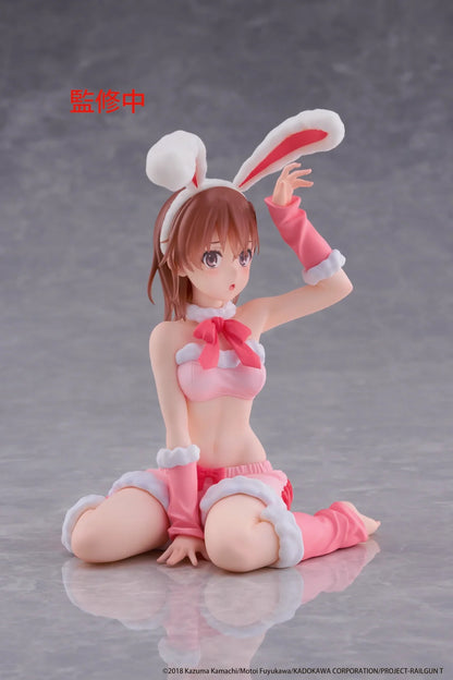 Mikoto Misaka (Fluffy Bunny Ver.) Desktop Cute Moflock A Certain Scientific Railgun Figure Taito