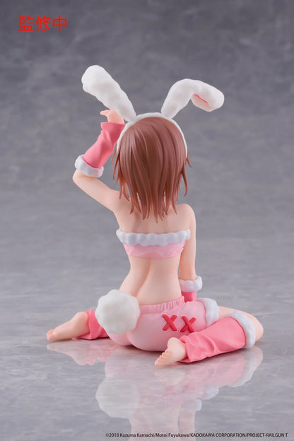 Mikoto Misaka (Fluffy Bunny Ver.) Desktop Cute Moflock A Certain Scientific Railgun Figure Taito