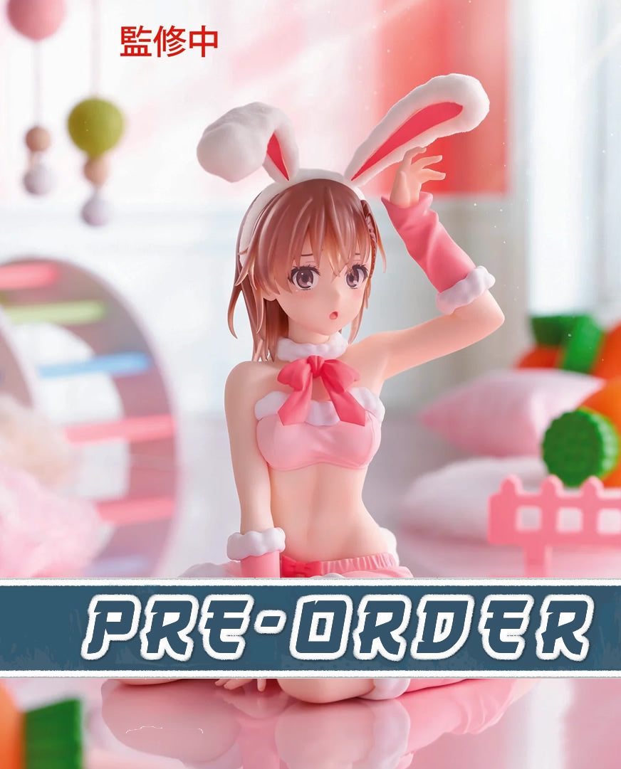 Mikoto Misaka (Fluffy Bunny Ver.) Desktop Cute Moflock A Certain Scientific Railgun Figure Taito