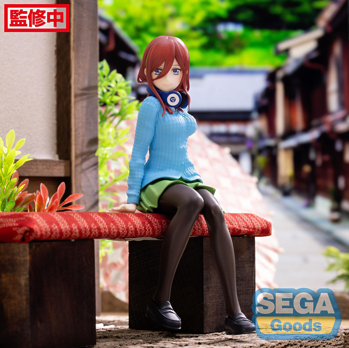 Miku Nakano Perching The Quintessential Quintuplets Figure Sega Goods