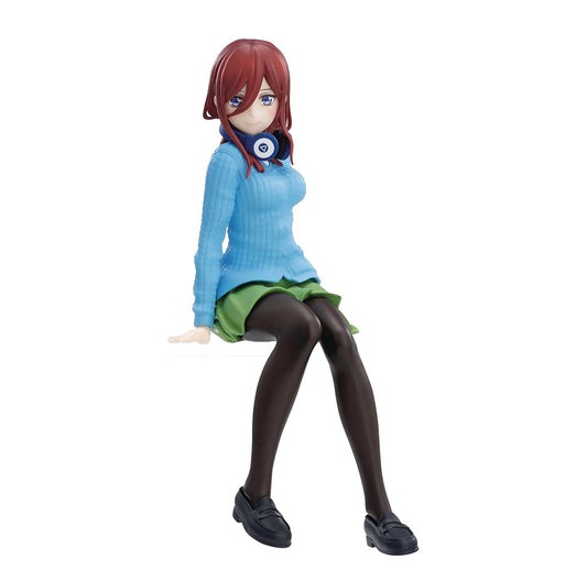 Miku Nakano Perching The Quintessential Quintuplets Figure Sega Goods