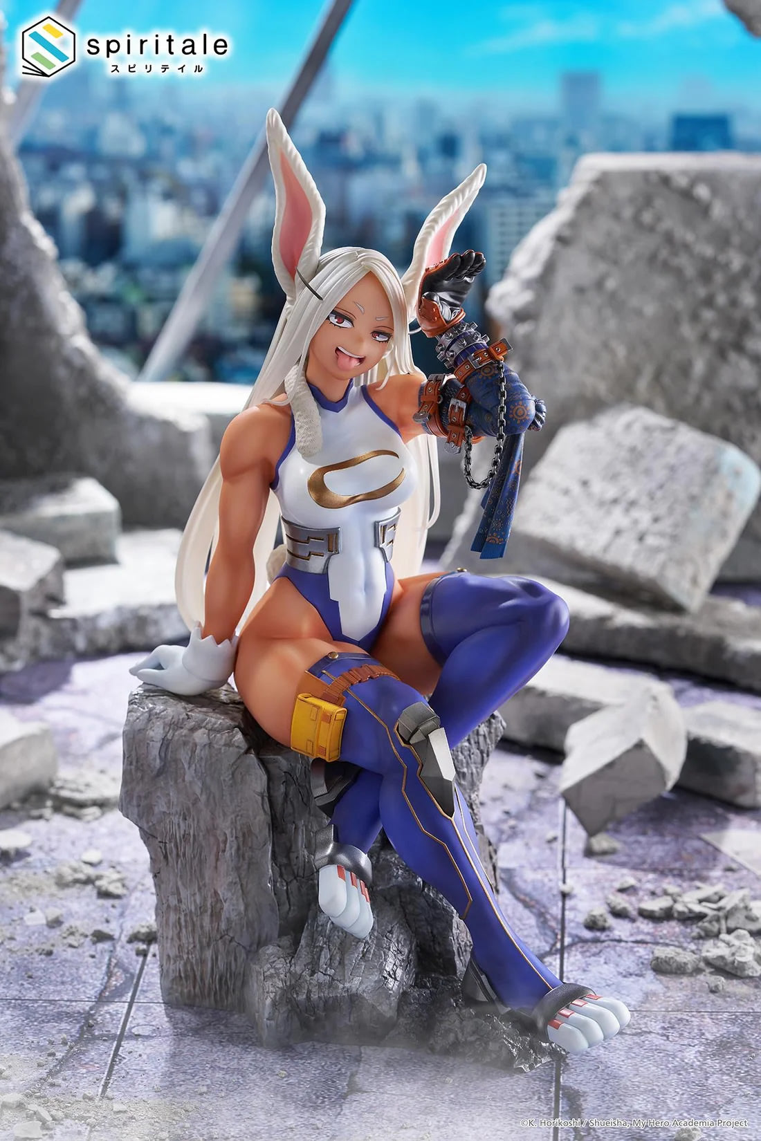 Mirko (Rumi Usagiyama) 1/7 Scale Spiritale My Hero Academia Figure Taito