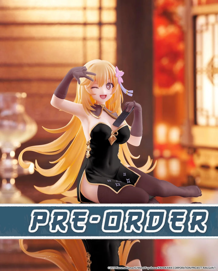 Misaki Shokuho (Black Chinese Dress Ver.) Desktop Cute A Certain Scientific Railgun Figure Taito