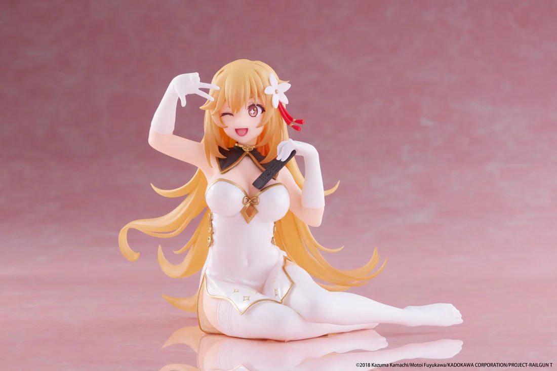 Misaki Shokuho (Chinese Dress Ver.) Desktop Cute A Certain Scientific Railgun Figure