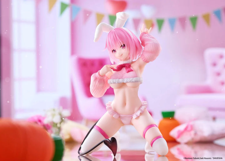 Momo Belia Deviluke (Fluffy Bunny Ver.) Moflock To Love-Ru Darkness Figure Taito