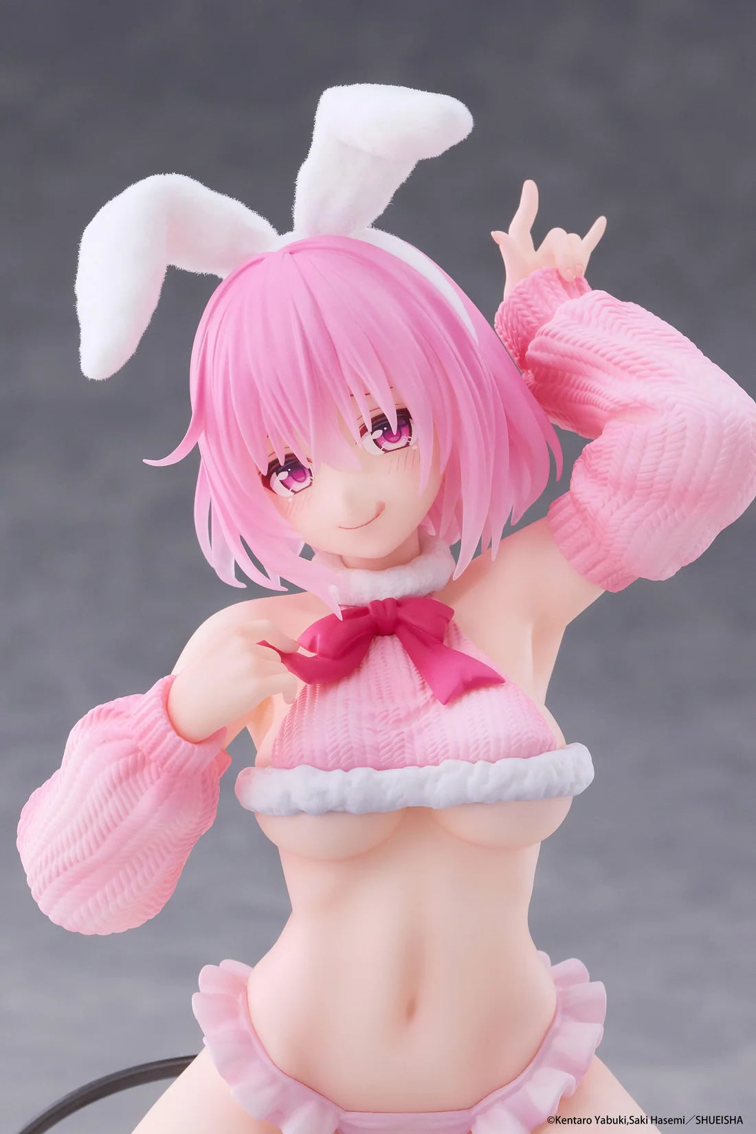 Momo Belia Deviluke (Fluffy Bunny Ver.) Moflock To Love-Ru Darkness Figure Taito