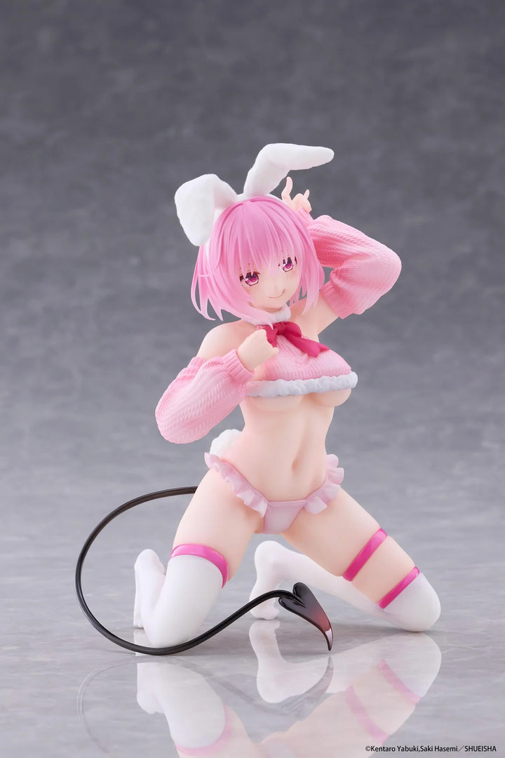Momo Belia Deviluke (Fluffy Bunny Ver.) Moflock To Love-Ru Darkness Figure Taito