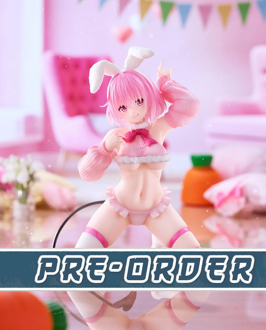 Momo Belia Deviluke (Fluffy Bunny Ver.) Moflock To Love-Ru Darkness Figure Taito