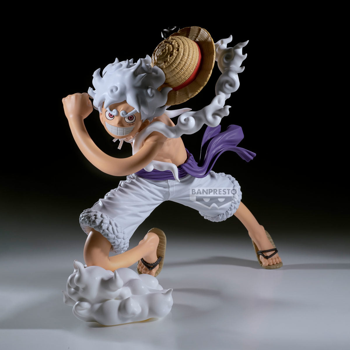 Monkey D. Luffy Gear 5 II Grandista One Piece Figure Banpresto Bandai
