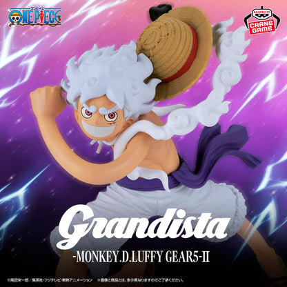 Monkey D. Luffy Gear 5 II Grandista One Piece Figure Banpresto Bandai
