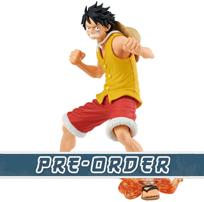 Monkey D. Luffy Maximatic Plus Marineford Arc One Piece Figure Banpresto Bandai