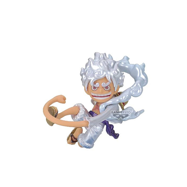 Monkey D. Luffy WCF Gear 5 Metallic World Collectable Mini-Figure (A) One Piece Banpresto Bandai