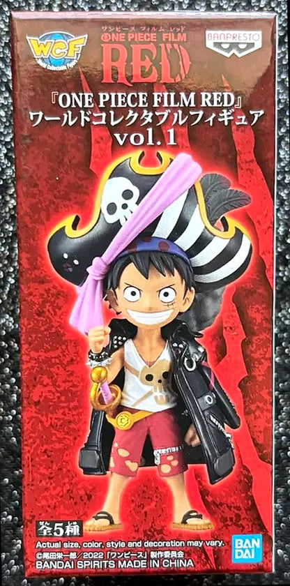 Monkey D. Luffy WCF World Collectable Figure (A) One Piece Film Red Banpresto Bandai