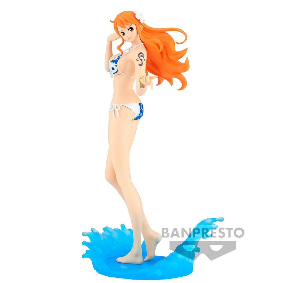 Nami Glitter &amp; Glamours Splash Style One Piece 9" Figure