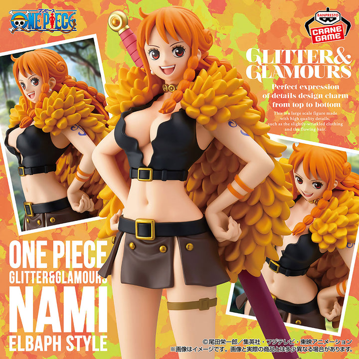 Nami (Elbaph Style) Glitter &amp; Glamours One Piece Figure Banpresto Bandai
