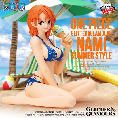 Nami (Summer Style) Glitter & Glamours One Piece Figure Banpresto Bandai