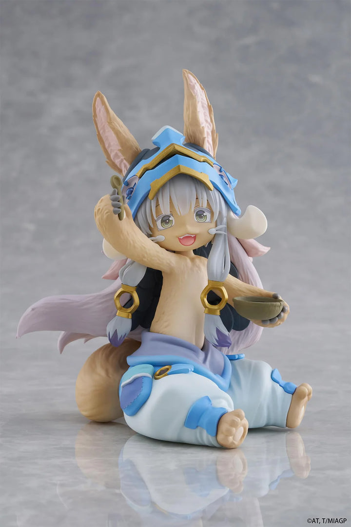 Nanachi (Mealtime ver.) Desktop Cute Figure from Made in Abyss: The Golden City of the Scorching Sun Taito
