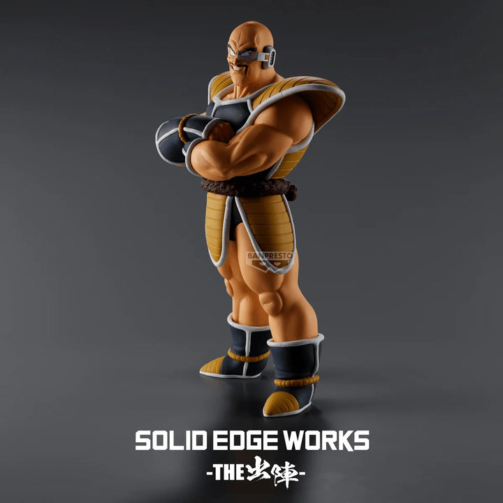 Nappa Solid Edge Works Dragon Ball Z Figure Banpresto Bandai