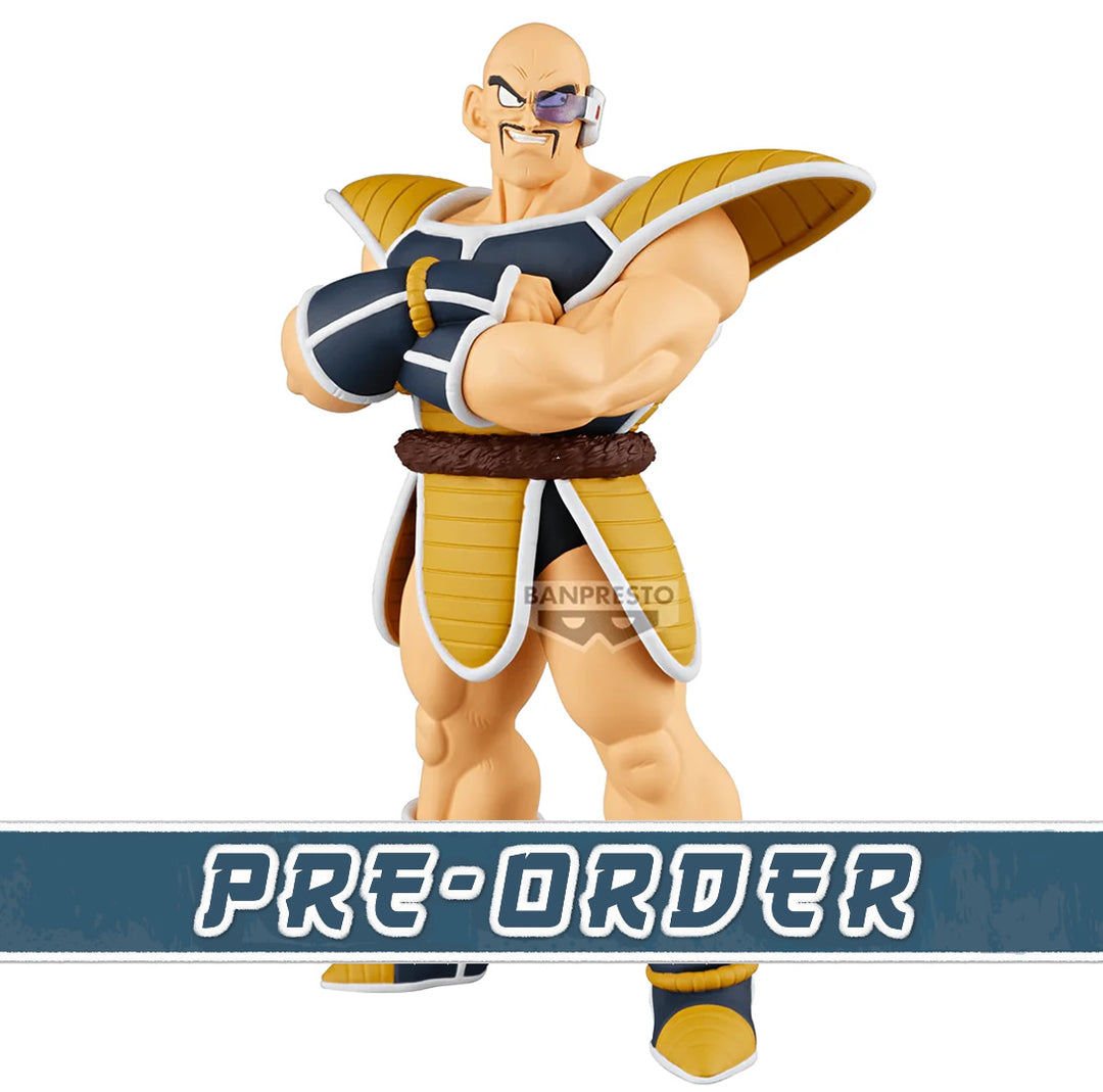 Nappa Solid Edge Works Dragon Ball Z Figure Banpresto Bandai