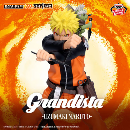 Naruto Uzumaki Grandista 45 Naruto 72 Series Figure Banpresto Bandai