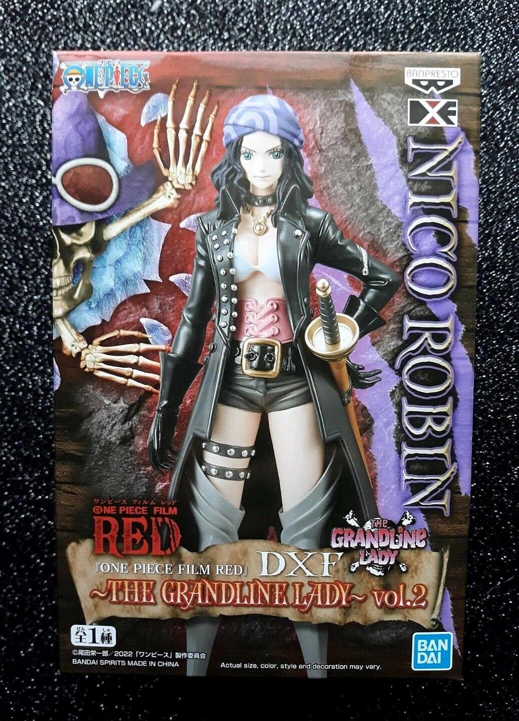 Nico Robin Vol. 2 One Piece DXF The Grandline Lady Film Red Figure