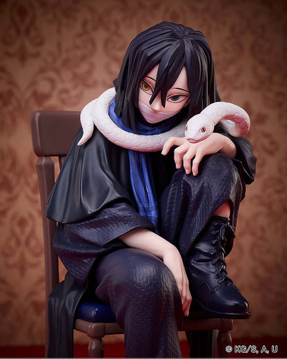 Obanai Iguro Seated Chair Demon Slayer Kimetsu No Yaiba Figure Aniplex
