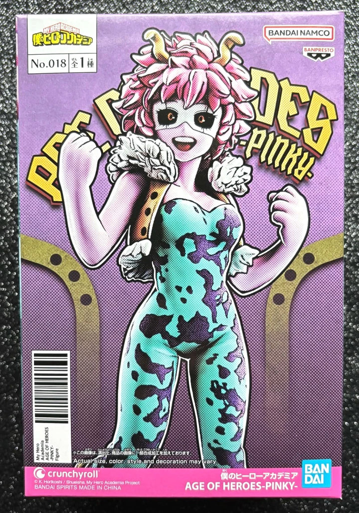 Mina Ashido Age of Heroes Pinky My Hero Academia Figure Banpresto 