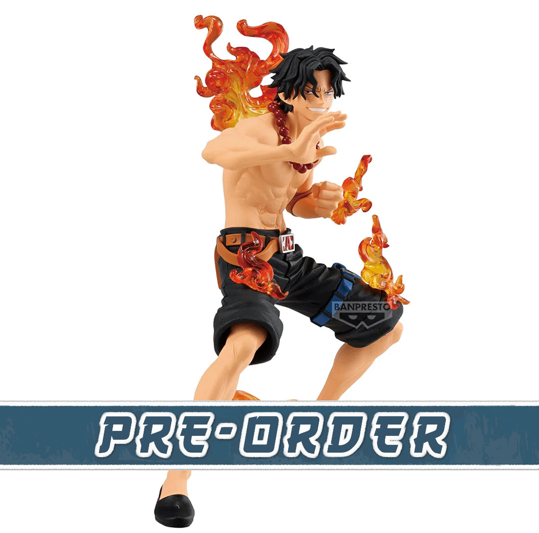 Portgas D. Ace Maximatic Plus Marineford One Piece Figure Banpresto Bandai