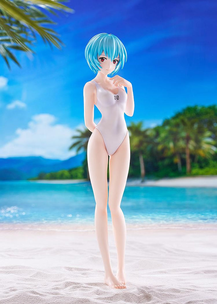 Rei Ayanami (One-Piece Style) Pop Up Parade L Beach Queens Rebuild of Evangelion Figure Good Smile Company