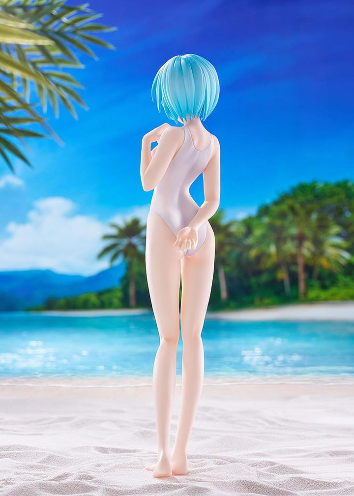 Rei Ayanami (One-Piece Style) Pop Up Parade L Beach Queens Rebuild of Evangelion Figure Good Smile Company