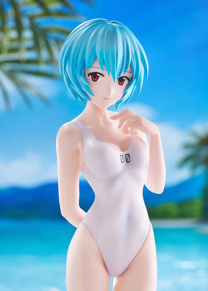 Rei Ayanami (One-Piece Style) Pop Up Parade L Beach Queens Rebuild of Evangelion Figure Good Smile Company