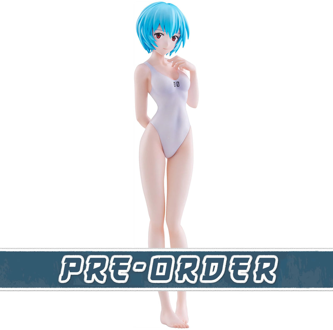Rei Ayanami (One-Piece Style) Pop Up Parade L Beach Queens Rebuild of Evangelion Figure Good Smile Company