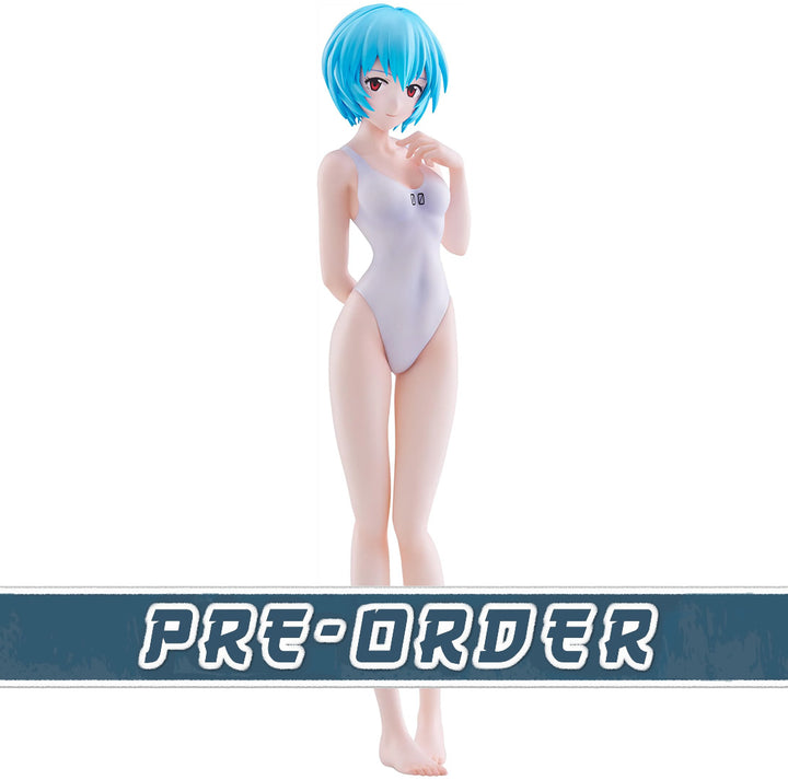 Rei Ayanami (One-Piece Style) Pop Up Parade L Beach Queens Rebuild of Evangelion Figure Good Smile Company
