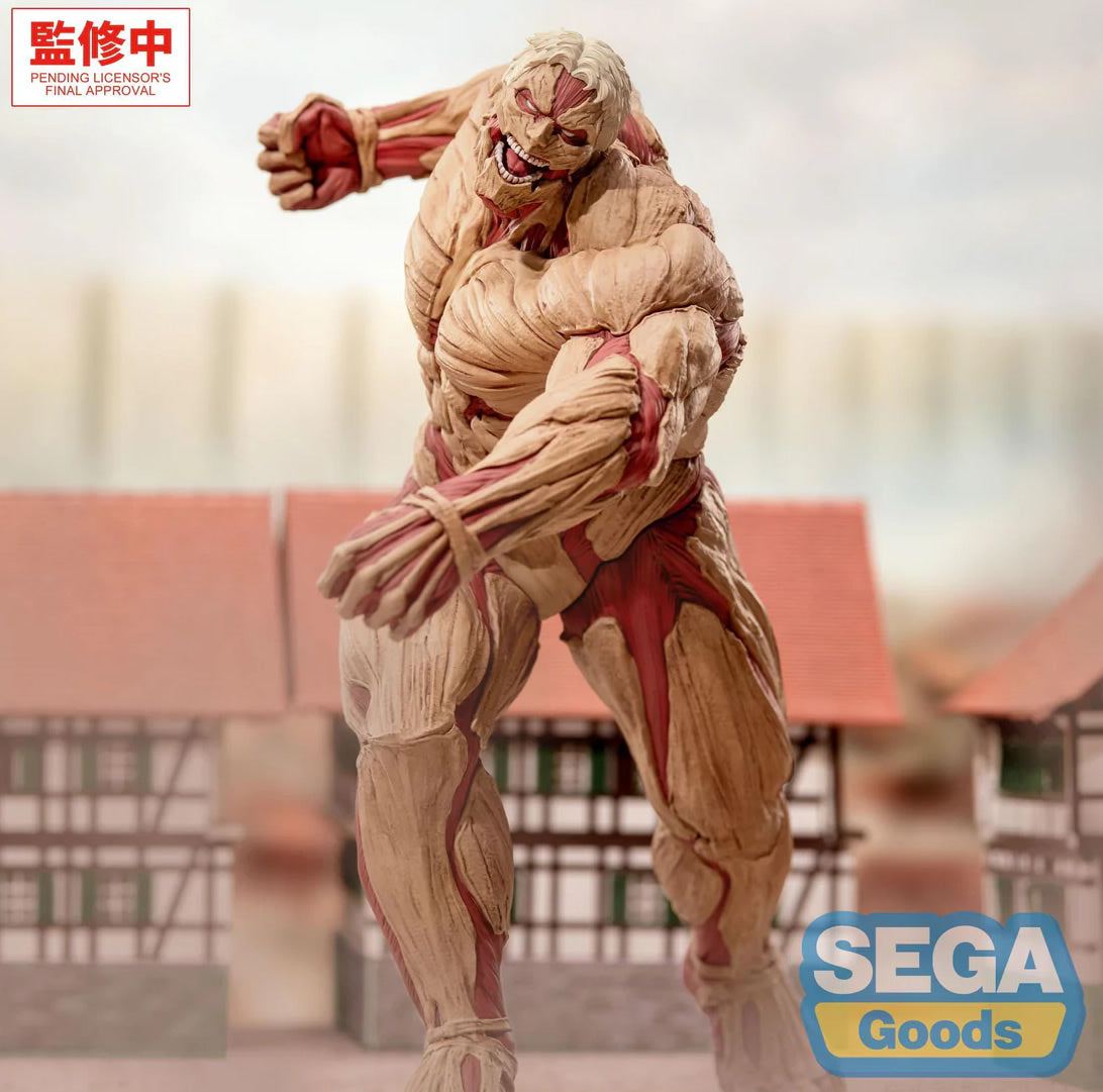 Reiner Braun (Armored Titan Ver.) GigantiX Attack on Titan Figure Sega