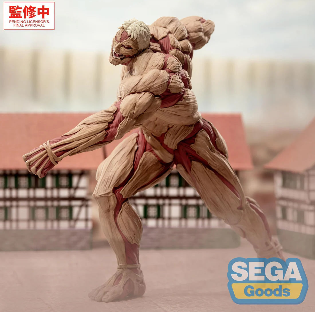 Reiner Braun (Armored Titan Ver.) GigantiX Attack on Titan Figure Sega