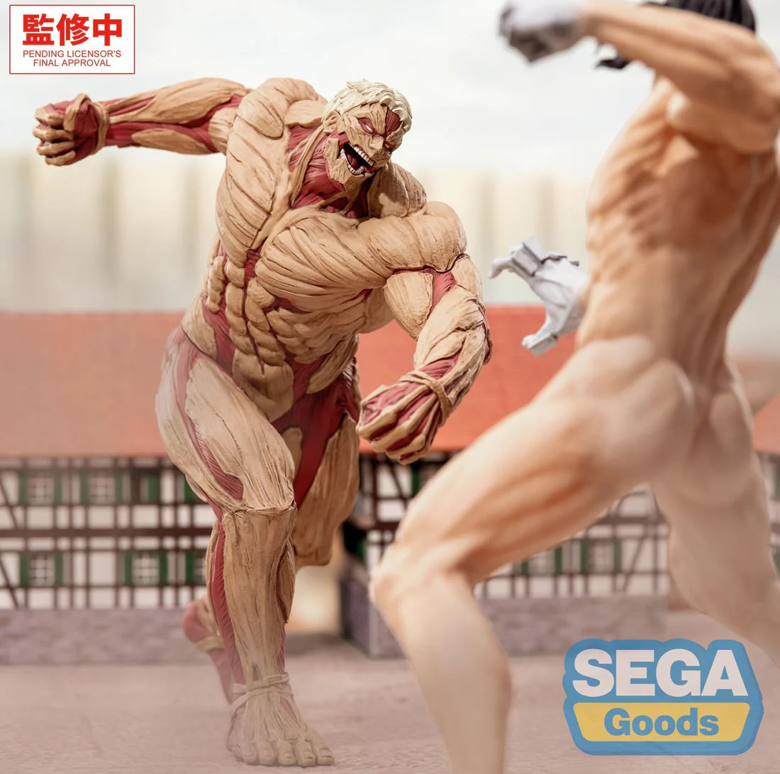 Reiner Braun (Armored Titan Ver.) GigantiX Attack on Titan Figure Sega