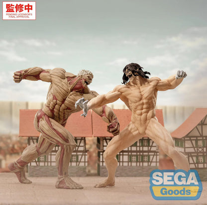 Reiner Braun (Armored Titan Ver.) GigantiX Attack on Titan Figure Sega