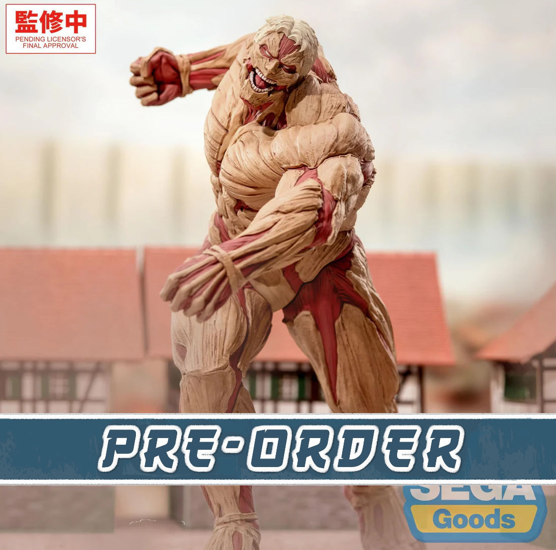 Reiner Braun (Armored Titan Ver.) GigantiX Attack on Titan Figure Sega
