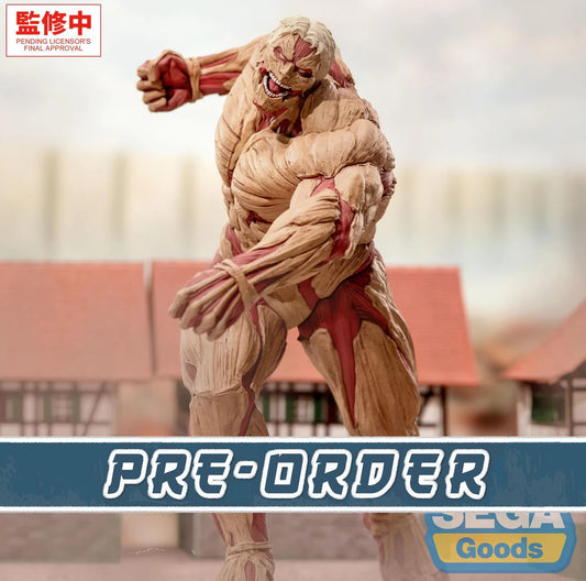 Reiner Braun (Armored Titan Ver.) GigantiX Attack on Titan Figure Sega