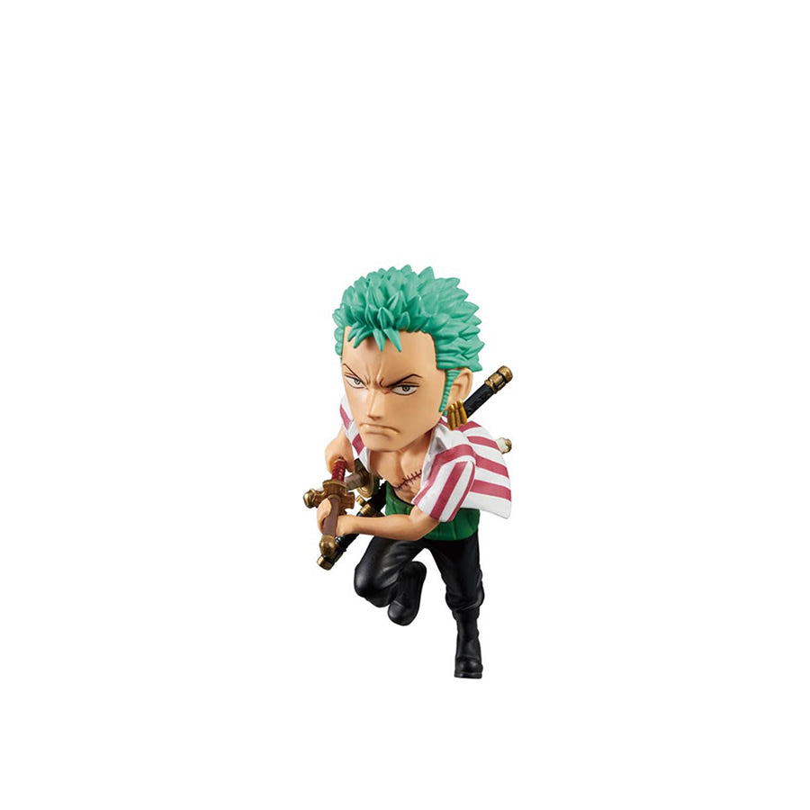 Roronoa Zoro WCF Sabaody Island The Worst Generation 2 World Collectable Mini-Figure (A) One Piece