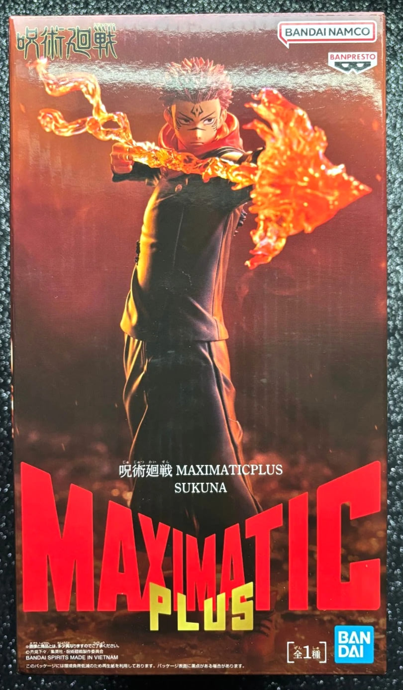 Ryomen Sukuna Maximatic Plus Jujutsu Kaisen Figure Banpresto Bandai