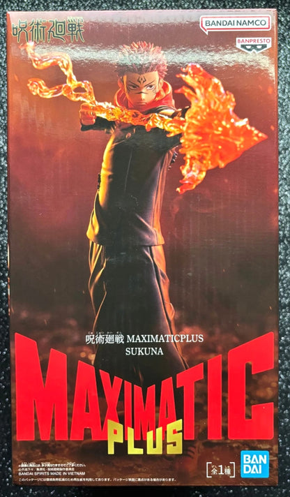 Ryomen Sukuna Maximatic Plus Jujutsu Kaisen Figure Banpresto Bandai