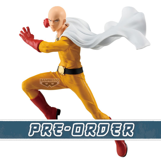 Saitama Maximatic One-Punch Man Figure Banpresto Bandai