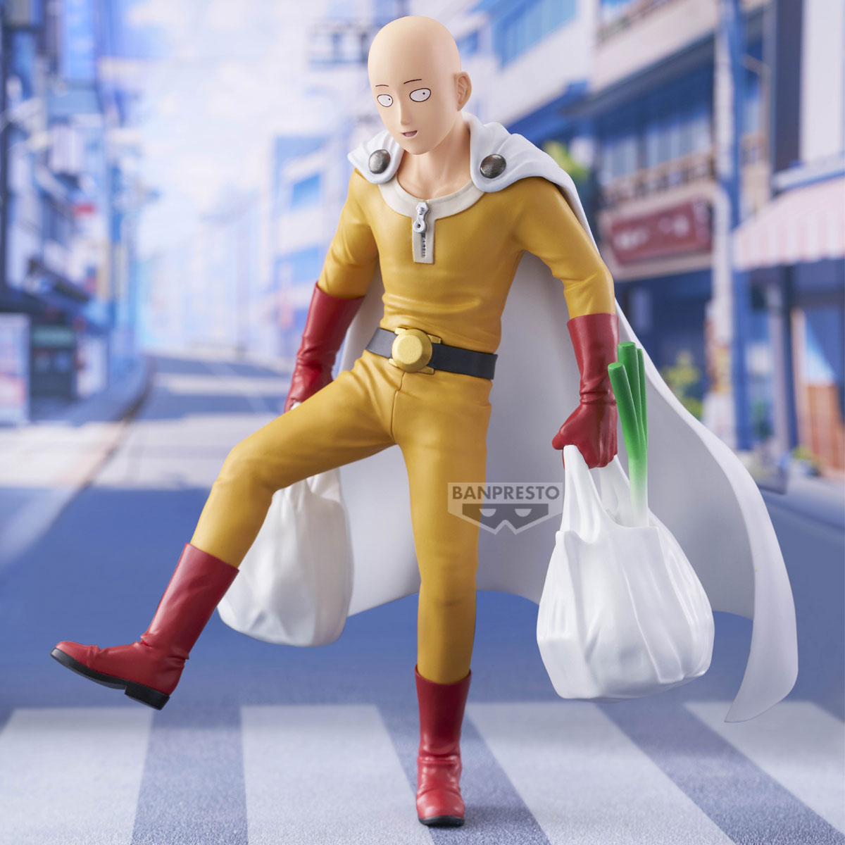 Saitama One Punch Life One-Punch Man Figure Banpresto Bandai